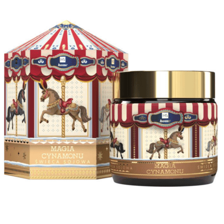 HiSkin Soy Candle 100 ml Magic Cinnamon  | Κερί Σόγιας κανέλα