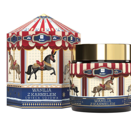 HiSkin Soy Candle 100 ml Vanilla Caramel  | Κερί Σόγιας Βανίλια & Καραμέλα